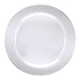 thumbnail image 1 of Party Central Club Pack of 120 Clear Pebble Plastic Disposable Plates 10", 1 of 1