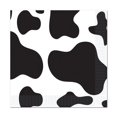 thumbnail image 1 of Party Central Club Pack of 192 Black and White Cow Print Disposable Luncheon Party Napkins 6.5", 1 of 1