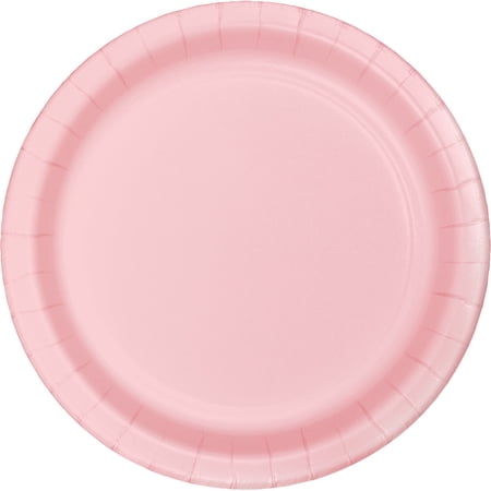 Party Central Disposable Paper Party Banquet Dinner Plates - 10" - Pink - Club Pack of 240