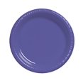 thumbnail image 1 of Party Central Solid Disposable Round Party Luncheon Plates - 7" - Purple - Club Pack of 240, 1 of 2