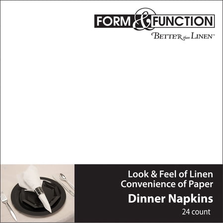 Party Central Club Pack of 288 Form & Function White Airlaid Catering Dinner Napkins 8"