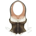 thumbnail image 1 of Party Central Club Pack of 48 Brown and White Adult Women's Vests Halloween Costume Accessories -, 1 of 2
