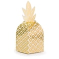 thumbnail image 1 of Party Central Club Pack of 48 Glittering Gold and Foil Stamped Pineapple Decorative Favor Boxes, 1 of 2