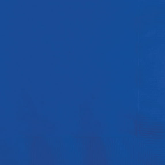 Party Central Club Pack of 500 Cobalt Blue Solid 3-Ply Disposable Lunch Napkins 6.5"