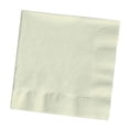 thumbnail image 1 of Party Central Club Pack of 500 Creamy Ivory Premium 3-Ply Disposable Beverage Napkins 5", 1 of 2