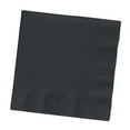thumbnail image 1 of Party Central Club Pack of 500 Jet Black Solid 3-Ply Disposable Lunch Napkins 6.5", 1 of 2