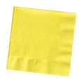 thumbnail image 1 of Party Central Club Pack of 500 Mimosa Yellow Solid 3-Ply Disposable Lunch Napkins 6.5", 1 of 2