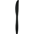 thumbnail image 1 of Party Central Reusable Party Knives - 7.5" - Club Pack of 600 - Black, 1 of 2
