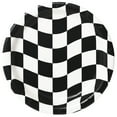 thumbnail image 1 of Party Central Checkered Disposable Paper Party Luncheon Plates - 7" - Club Pack of 96, 1 of 1