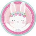 thumbnail image 1 of Party Central Easter Bunny Disposable Party Dinner Plates - 8.75" - Club Pack of 96, 1 of 2