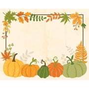 Party Central Fall Harvest Rectangular Disposable Placemats - 15" - Club Pack of 12