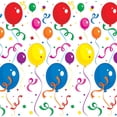 thumbnail image 1 of Party Central Pack of 6 Red and Blue Festive Balloons Backdrop Wall Decors 30', 1 of 2