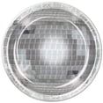 thumbnail image 1 of Beistle Disposable Round Disco Ball Party Dinner Plates 9" - Silver and Gray - Pack of 96, 1 of 2