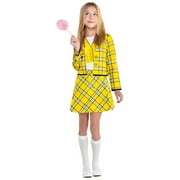 Party City Cher Halloween Costume for Girls, Clueless, Large (12-14), Includes Dress and Pen