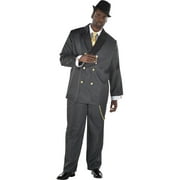 Party City Gangster Mob Boss Halloween Costume for Men, Size - Plus