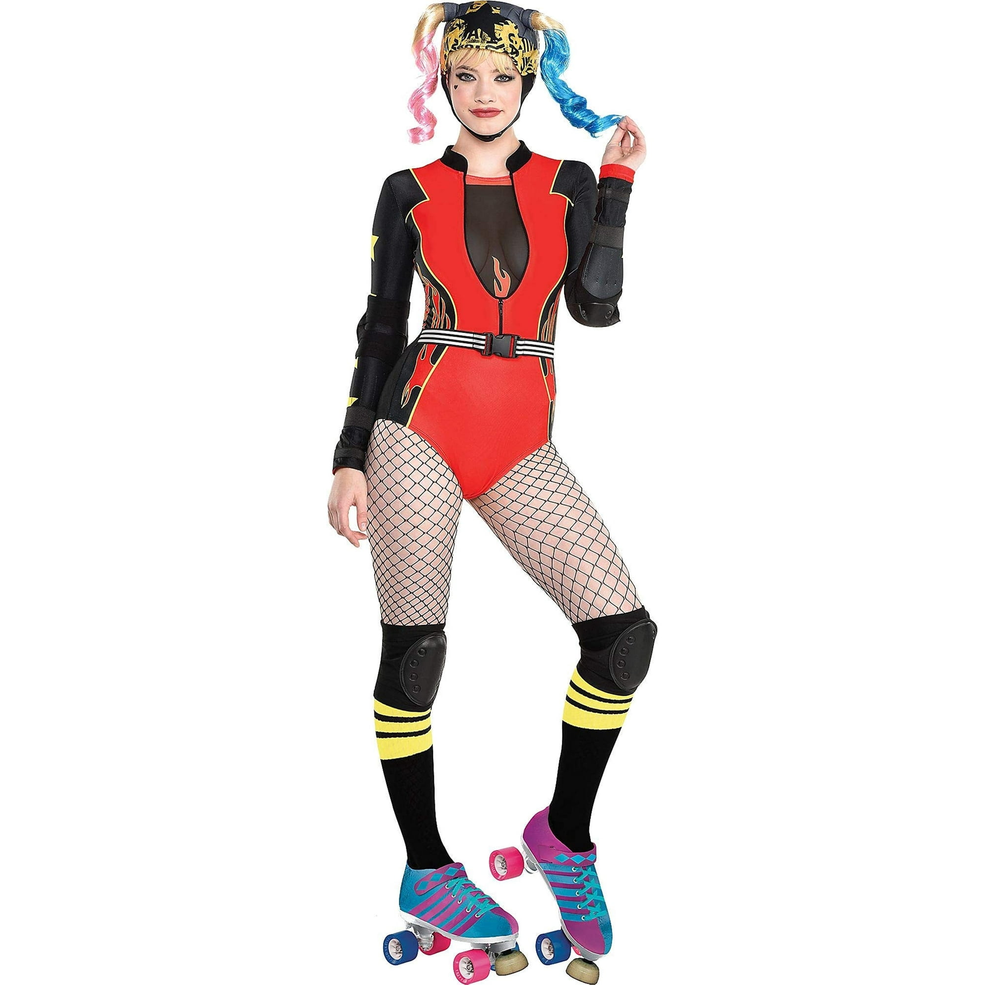 party city harley quinn dress Women's Birds of Prey Harley Quinn Costume - Adult Costumes