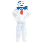 Party City Inflatable Stay Puft Marshmallow Man Halloween Costume for Adults, Ghostbusters, Standard Size