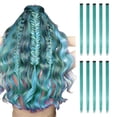 thumbnail image 1 of Party Clip Extensions Synthetic Hair for Highlights and Colorful - Versatile Hair Accessories for Every Occasion, 1 of 1