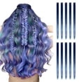 thumbnail image 1 of Synthetic Hair Extensions Party Clip Highlights for Styling and, 1 of 2