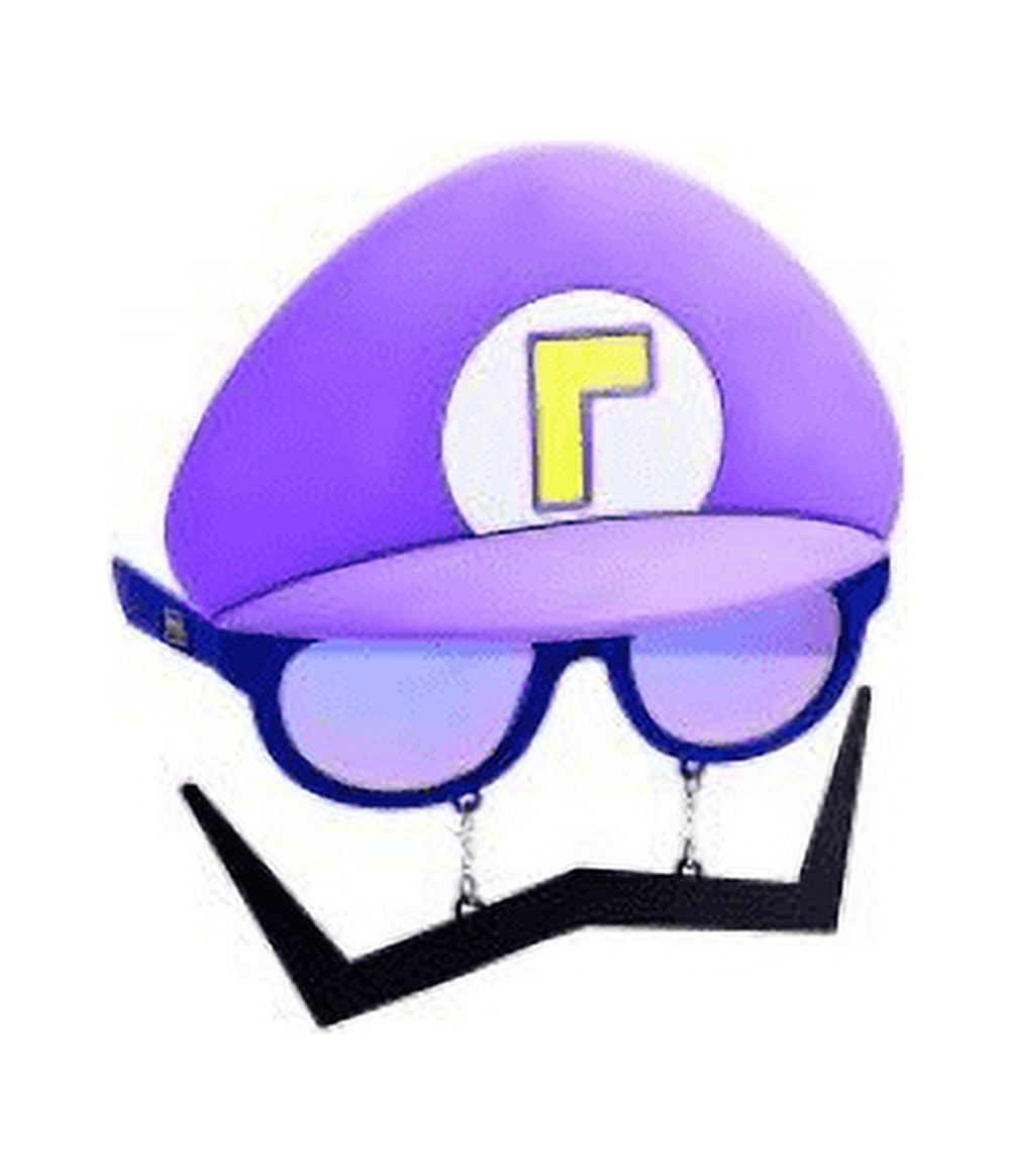 Party Costumes - Sun-Staches - Nintendo Super Mario - Waluigi New SG2569