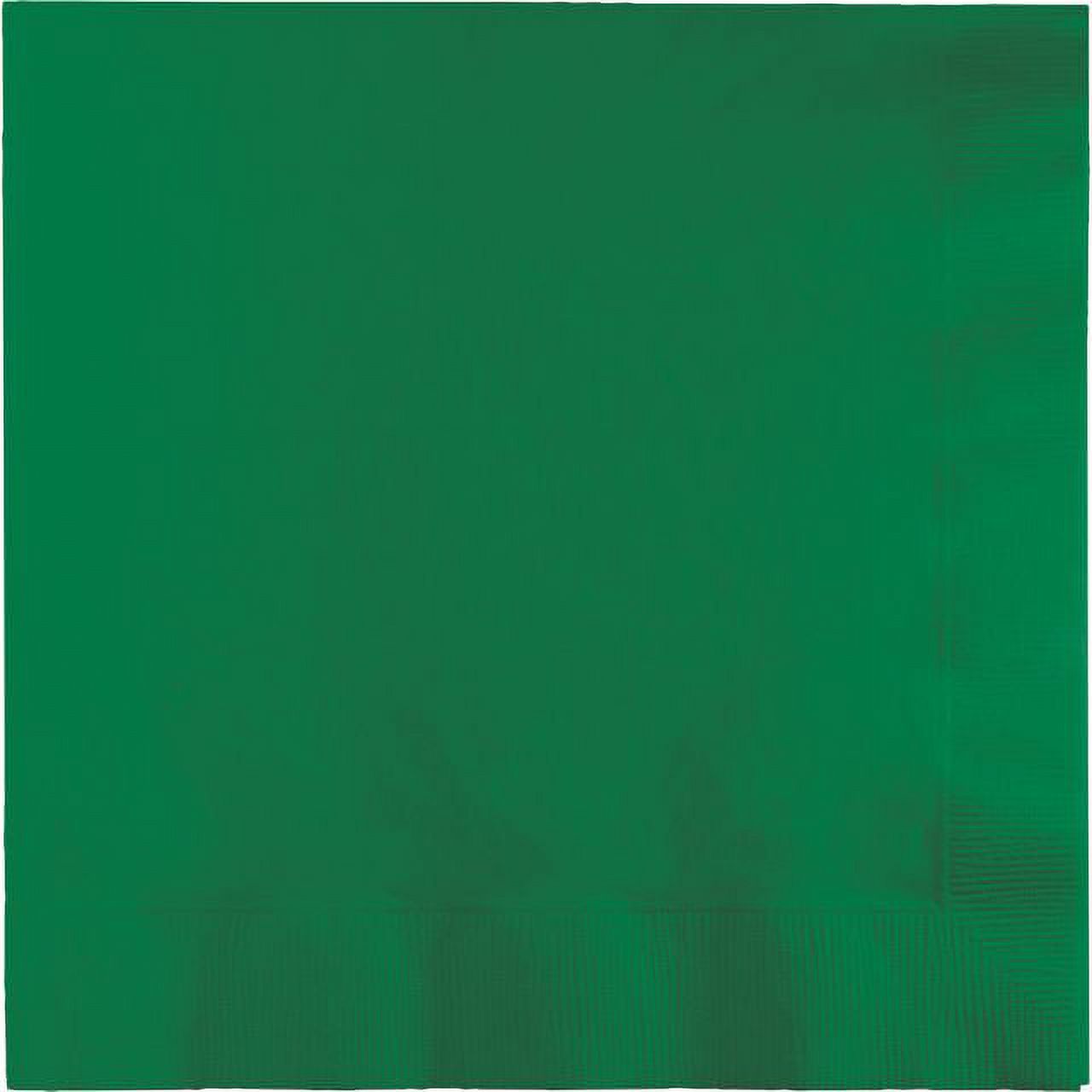 Party Creations Beverage Napkins, Emerald Green, 20 Ct