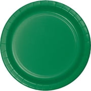 Party Creations Dinner Plate, 9", Emerald Green, 8 Ct
