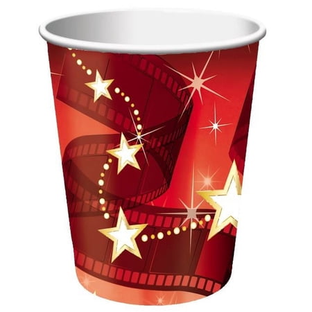 Party Creations Hollywood Lights Hot/Cold Cups, 9 Oz, 8 Ct