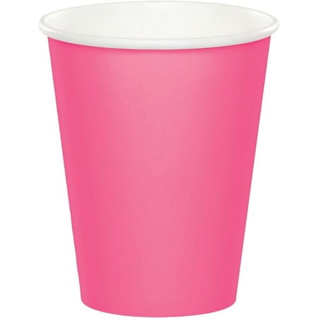 Party Creations Hot/Cold Cups, Candy Pink, 9 oz, 8 Ct