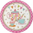 thumbnail image 1 of Party Creations Tea Time, 9" Dinner Plate, 8 Ct, 1 of 1