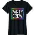 thumbnail image 1 of Party Crew T-Shirts Matching Shirts For Birthday Party T-Shirt, 1 of 3