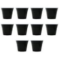 thumbnail image 1 of Party Cup Shot Glasses 2 oz. Set of 10, Bulk Pack - Made with Hard Plastic, Great for Birthdays, Parties, Indoor & Outdoor Events - Black, 1 of 5