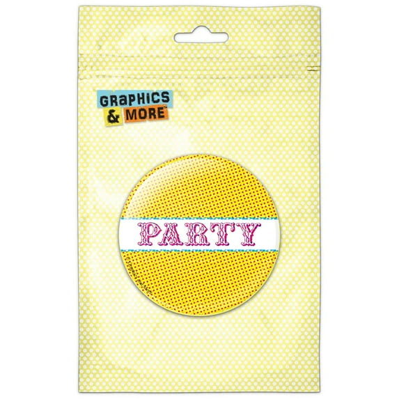 Party Cute Colorful Pinback Button Pin Badge