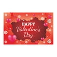 thumbnail image 1 of Party Decor Clearance! Valentine's Day Banner Happy Valentine's Day Background Cloth Banner Valentine's Day Party Flag Decoration Articles 90*150Cm/35.4*59In Valentines Day Decorations 1X Banner, 1 of 8