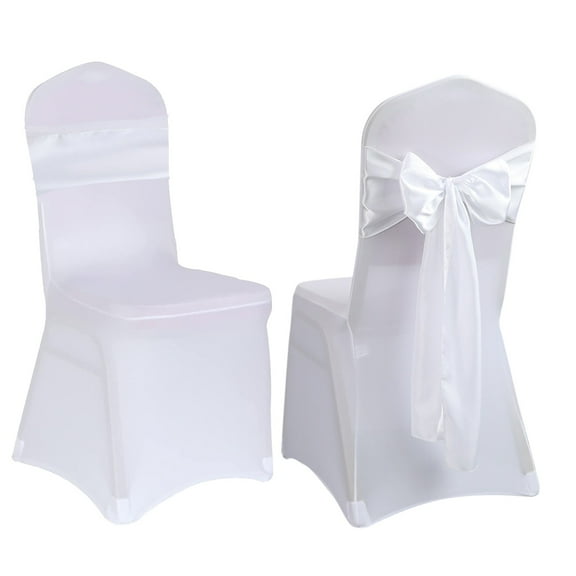 Party Decorations Clearance! 1Pc Chair Bow Ribbon Chair Cover Back Flower Bow Ribbon Chair Back Flower 17Cmx275Cm a