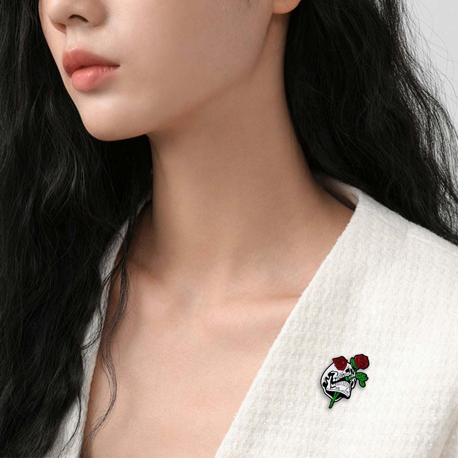 Party Decorations Halloween Blanket Decoration Metal Brooch Clothing