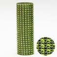 thumbnail image 1 of Party Decorations Promotion Sale! Nomeni Crystal Rhinestone Ribbons Plastic 24 Rows Shiny Diamond Rhinestone Mesh Wrap Roll, Home Decor Clearance Sale Army Green, 1 of 3