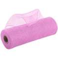 thumbnail image 1 of Party Decorations, Wedding Decorations, 10 in Width, 10 Yard Roll, Light Pink, 1 Pc, Poly Burlap Mesh 10 Inches, Floral Bouquet Wrapping Paper, Craft Mesh Roll, 1 of 7