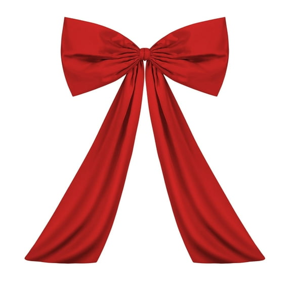 Party Decorations, Wedding Decorations, 23.6 Inch Large Cloth Bows for Holiday Birthday Baby Shower, Multi-Color Elegant Wall Decor