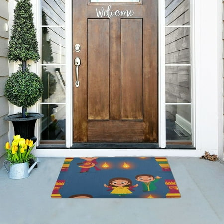 Party Design Children Versatile Absorbent Door Mat, Non-Slip, Easy to Clean 32''x20''