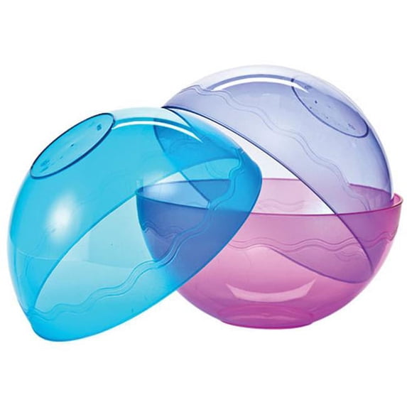 Party Dimensions 68356 100 Oz Assorted Plastic Serving Bowl - 24 Per Case
