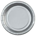 thumbnail image 1 of Party Dimensions 71872 7 in. Solid Silver High Count Paper Plate - 864 Per Case, 1 of 3