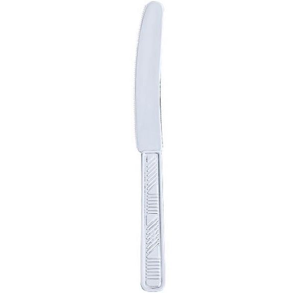 Party Dimensions 80253 Solid Clear Knife - 2304 Per Case