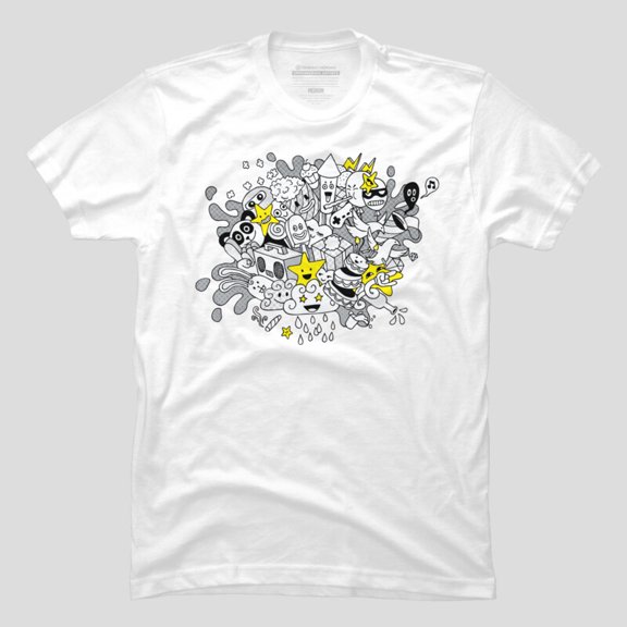 Party Doodle 2 Funny Celebration Art Graphic T-shirt M2988115, Up to Size 5XL