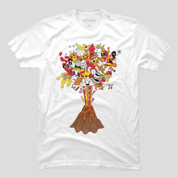 Party Doodle Funny Celebration Art Graphic T-shirt M2988114, Up to Size 5XL