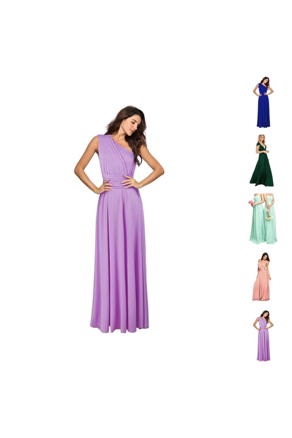 Party Dresses for Women Midi Dresses for Women Multi-wear Method Multi-rope Cross Halter Sexy Bandage Dress Long Skirt Dress