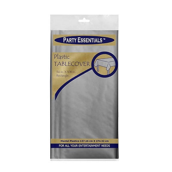 Party Essentials Heavy Duty Plastic Tablecover - Purple (54x108)