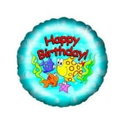 Party Explosion Happy Birthday Foil Balloon