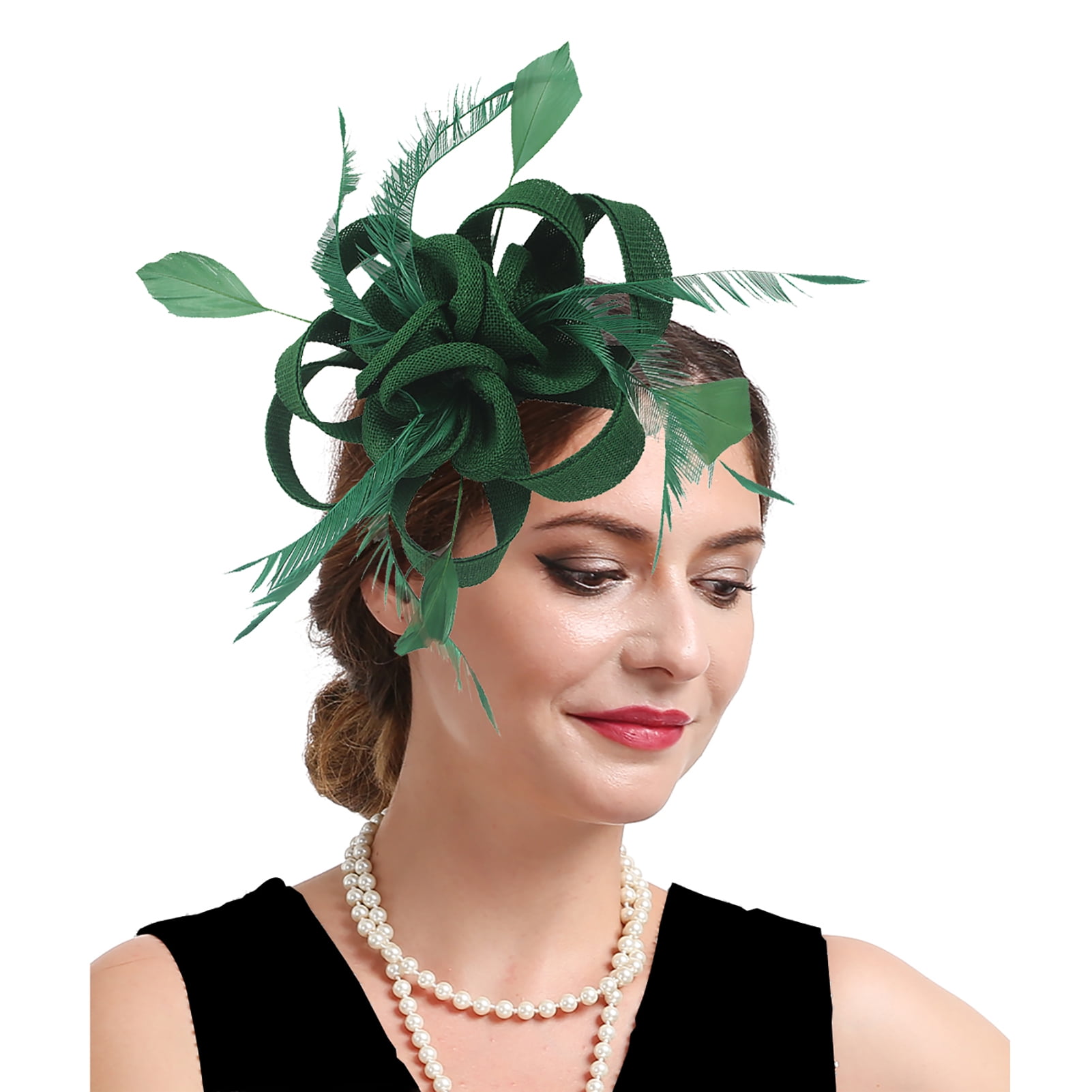 Party Fascinator for Women, Retro Feather Multi Layers Headwear, Dress Up  Bridal Prom Head Decor for Wedding Cocktail Party - Walmart.com