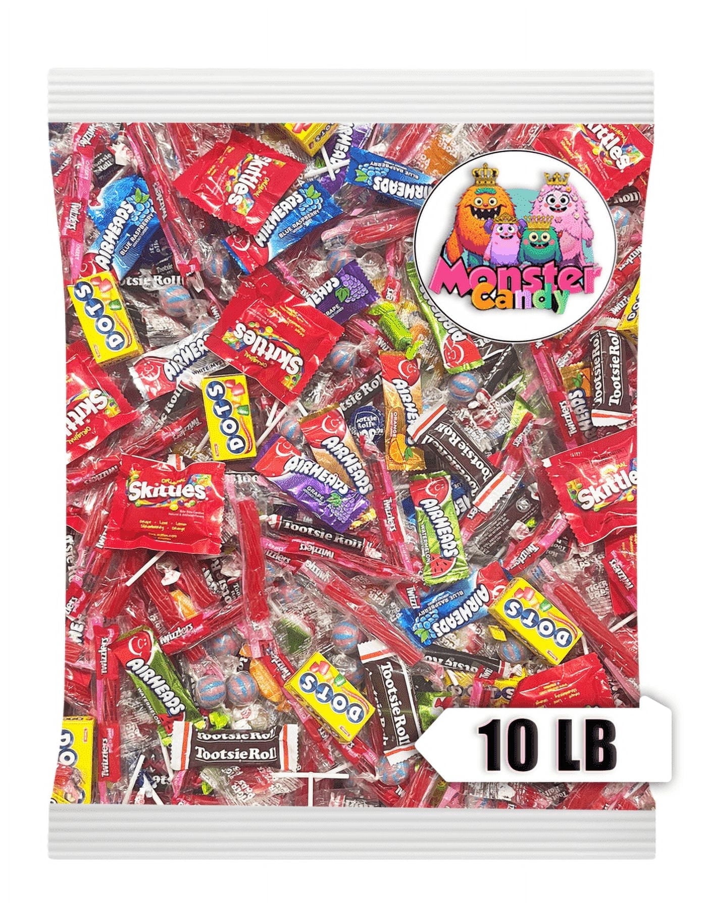 Party Favor Candy Mix - 10 lb Pinata Stuffers Candy Bulk - Goodie Bag Stuffers  - Candy Variety Pack - Bulk Candy Bags - Bulk Candy Individually Wrapped Candies