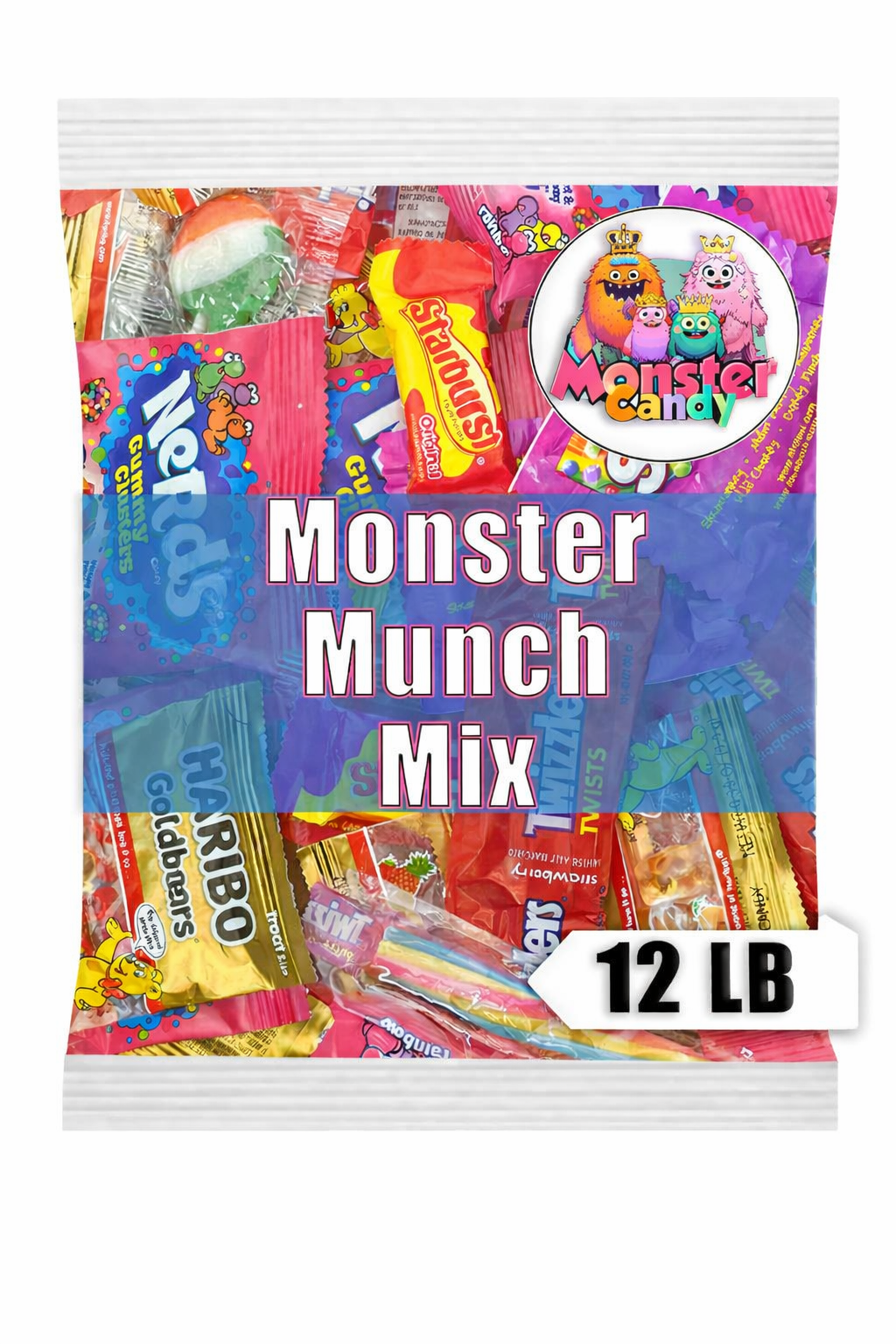 Party Favor Candy Mix - 12 lb Pinata Stuffers Candy Bulk - Goodie Bag Stuffers for Halloween - Candy Variety Pack - Bulk Candy Bags - Bulk Candy Individually Wrapped Candies - Halloween Candy